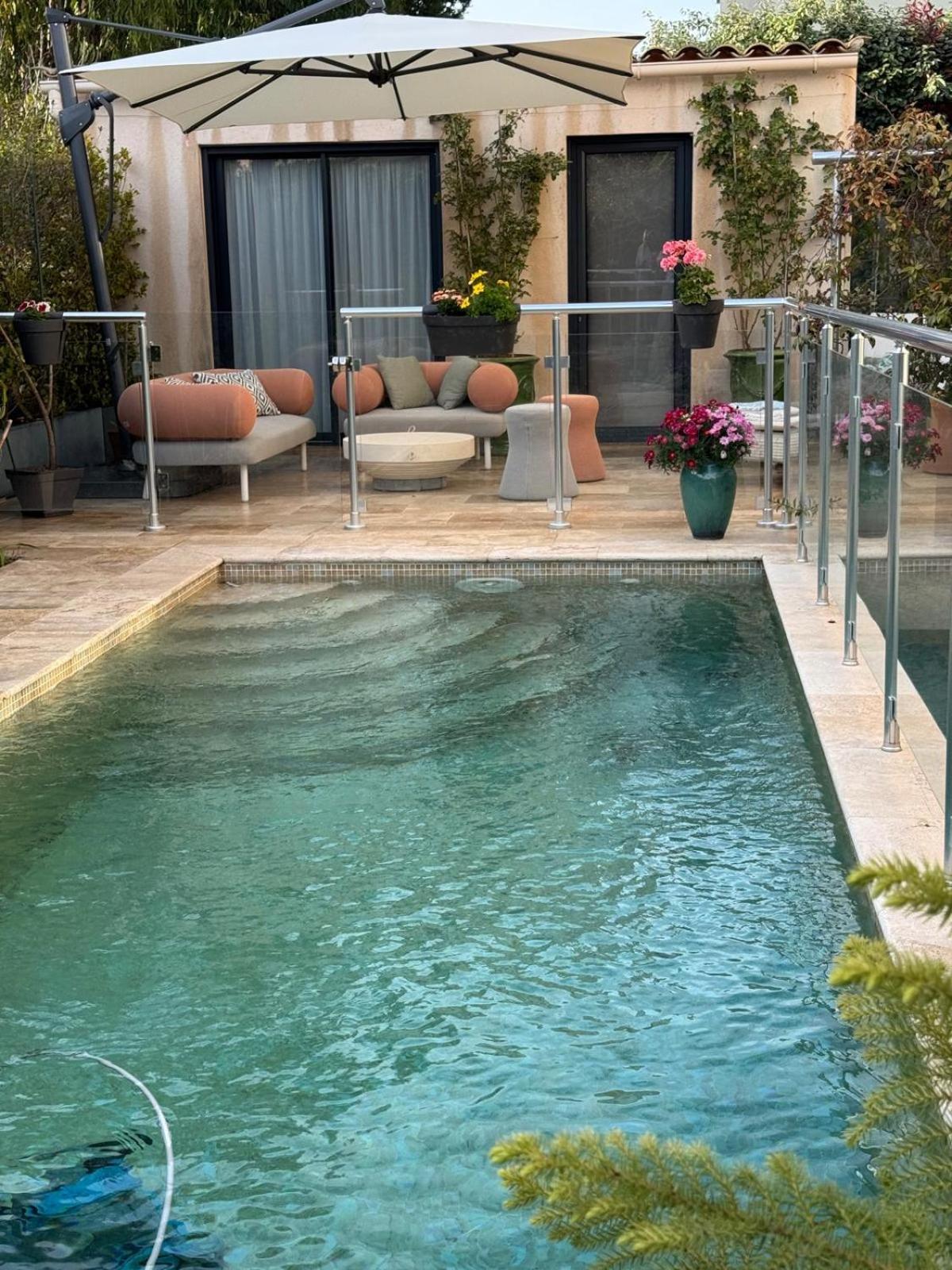 Villa Elimia Piscine Privee & Chauffee أنتيب المظهر الخارجي الصورة